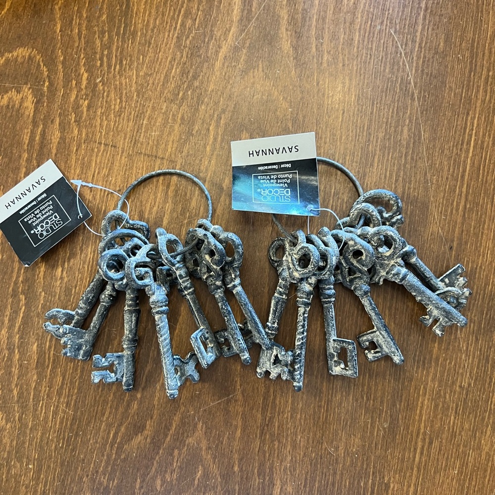 Studio Decor Savannah Rustic Gray Key Set - Picture 5 of 5